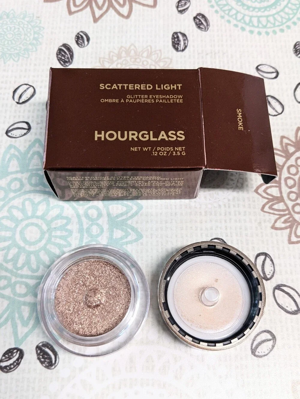 Hourglass Scattered Light Glitter Eyeshadow - Smoke